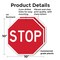 Signmission Stop, 10 inch X 10 inch, Plastic Sign, 2PK OC-P-2PACK-10-315 - alternate 4