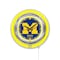 Holland Bar Stool Co University of Michigan Double Neon 15" Clock Clk15MichUn - alternate 1