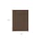 Homeroots 8' X 10' Dark Brown And Brown Geometric Indoor Outdoor Area Rug 551535 - alternate 3