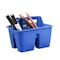 Storex Mini Caddy, Blue, 12PK 01062U12C - alternate 3