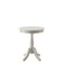 Homeroots 22" White Wood Round Pedestal End Table 286298 - alternate 3