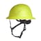 Msa Safety Helmet, High-Visibility Yellow, ABS 10250590 - alternate 2