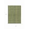 Homeroots 8' X 10' Olive Green And Lime Green Striped Washable Indoor Outdoor Area Rug 615064 - alternate 4