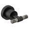 Brizo Litze Two-Handle Wall Mount Tub Filler Handle Kit, T-Lever Matte Black/Luxe Steel HL70433-BLSL - alternate 2