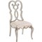 Homeroots Set of Two Ivory and Champagne Upholstered Velvet And Solid Wood Dining Side Chairs, 2PK 573387 - alternate 2