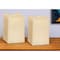 Homeroots Set of Two Beige Flameless Pillar Candle, 2PK 517660 - alternate 2