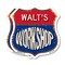 Signmission Walt's Workshop, 6 inch X 6 inch, Plastic Sign, 2PK SHI-P-2PACK-6-489-WALT - alternate 1