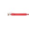 Monoprice Cat6A Ethernet Patch Cable - Bendable UTP 30AWG 2ft Red 49108 - alternate 2