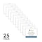 C-Line Products 3-1/2" x 2-3/4" Self-Adhesive Labeling Pockets, 25/PK, 5PK/BX, 2BX/CT 70443-BX - alternate 3