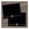 Great Papers Classic Crest Certificate Covers, 9.38 x 12, Black, 5PK 903117S - alternate 2