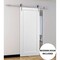 Sartodoors Barn Interior Door, 18" x 80", White QUADRO4111BD-S-WS-18 - alternate 1