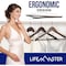 Lifemaster Wooden Hanger Set, Non-Slip, 360 Deg Swivel Hook, Vintage, Space-Saving, 80PK LMWD80VTG - alternate 3