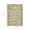 Homeroots 10' X 14' Gold And Ivory Patchwork Washable Indoor Outdoor Area Rug 631430 - alternate 2