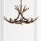 Jonathan Y Eldora 30" 5-Light Rustic Farmhouse Adjustable Resin Antler LED Chandelier, Brown JYL6300A - alternate 2
