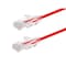 Monoprice Slim Cat6 Utp Cable 7 ft.Red 14814 - alternate 1
