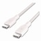 Belkin BOOST CHARGE Braided USB-C to USB-C Cable, 100 W Power Delivery, 6.6 ft, White, 2PK CAB014BT2MWH2PK - alternate 3