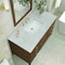 James Martin Vanities Myrrin 48'' Vanity, Mid Century Walnut w/ Jasmine Pearl Silestone Top w/FreePower Wireless Charger 485-V48-WLT-FEJP - alternate 3