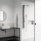Vigo Sutton 58 in. H x 4 in. W 4-Jet Shower Panel System with Adjustable Square Head and Hand Shower Wand VG08017ST - alternate 2