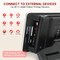 Pyle 10.5-Inch Universal Headrest Monitors with DVD Players, IR and FM Transmitters and Wireless PLHRDVD108KT - alternate 3