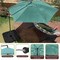 Pure Garden 10 ft Cantilever Patio Umbrella with Tilt and Vented Canopy, Light Green 50-LG1047 - alternate 3