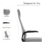 Leisuremod Nexa High Back Swivel Office Chair with Headrest and Nylon Base NO52GRL - alternate 4