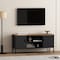 Manhattan Comfort Landen 47in TV Stand in Black TV010-BK - alternate 1