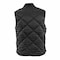 Game Workwear Men's Quilted Vest, Nylon Taffeta, Full Front Zipper, Black, S 1222-V - alternate 1