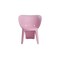 Homeroots Set Of Four Pink Heavy Duty Plastic Juvenile Chairs, 4PK 554659 - alternate 1