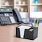 Acrimet Desktop Organizer Pencil, Pen, Paper, Clip, Caddy Holder (Plastic) (Paper Included) (Black Color) 954.4 - alternate 4