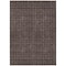 Homeroots 10' X 14' Chocolate And Black Geometric Washable Indoor Outdoor Area Rug 595546 - alternate 3