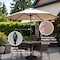 Simple Deluxe 7.5ft Patio Umbrella Outdoor Table Market Yard Umbrella with Push Button Tilt/Crank, 6 Sturdy Ribs LGBRLA7TAN - alternate 3