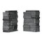 Durakwik Stone Siding Corner, 13 in L, 10 in W, 4 in Thick, Interlocking Edge, Volcano Ash, 4PK 310VAC - alternate 1