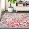 Jonathan Y Contemporary POP Modern Abstract Blue/Red 4 ft. x 6 ft. Area Rug CTP108B-4 - alternate 3