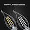 Feit Electric White BA10 E26 (Medium) Filament LED Bulb Daylight 40 Watt Equivalence, 2PK BPEFC40950WFIL2 - alternate 2