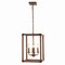 Jonathan Y Magnolia 12.13" 4-Light Adjustable Iron Rustic Farmhouse LED Pendant, Brown JYL7475A - alternate 4