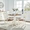 Crosley Shelby 5-Piece Round Dining Table Set For 4 KF13039WH - alternate 4