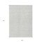 Homeroots 5' X 8' Silver And Gray Geometric Washable Indoor Outdoor Area Rug 594504 - alternate 3