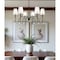 Z-Lite Jisele Matte Black 6 Light Chandelier 4505-6MB - alternate 3