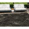 Homeroots 10' X 14' Brown And Chocolate Geometric Washable Indoor Outdoor Area Rug 588309 - alternate 1