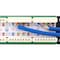 Networx 48 Port Cat 6 Rack Mount Patch Panel - 2U, TAA Compliant, RoHS Compliant NP-C648ST - alternate 3
