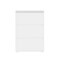 Martha Stewart Brody Clear Plastic Storage Organizer Bins W/ White Engineered Wood Lid, 3 Pack Small, 3.75in x 3in BE-PB4517-3WD-CL-WH-MS - alternate 6