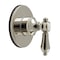 Kingston Brass Single-Handle Six-Way Diverter Valve with Round Trim Kit, Polished Nickel KS4036BAL - alternate 1