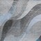 Homeroots 3' X 5' Sky Blue Gray And Silver Abstract Washable Indoor Outdoor Area Rug 616766 - alternate 4