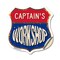 Signmission Captain's Workshop, 18 Inch X 18 Inch, Vinyl Decal SHI-D-18-489-CAPTAIN - alternate 1