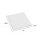 Homeroots 4in White Memory Foam California King Mattress Topper 711957 - alternate 2