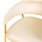 Leisuremod Axis Collection Modern Gold Dining Chair in Beige ACG22BG - alternate 5