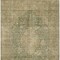 Homeroots 10' X 14' Artichoke Green And Beige Medallion Washable Indoor Outdoor Area Rug 616447 - alternate 4