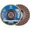 Pferd 5'' POLIVLIES AO Non-Woven Flap Disc - 7/8'' X-LOCK - Medium Grade 43307 - alternate 1