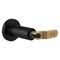 Brizo Litze Sensori Volume Control Trim, Industrial Lever Matte Black/Luxe Gold T66634-BLGL - alternate 2