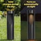 Techko Outdoor Solar Cylinder Bollard Path Lights , 4PK SHL-908-2 (4-pack) - alternate 2